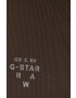 G-Star Raw Памучна блуза с дълги ръкави в кафяво - Pepit.bg