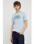 G-Star Raw Памучна тениска с принт - Pepit.bg