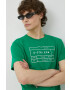 G-Star Raw Памучна тениска (2 броя) в кафяво с принт - Pepit.bg