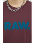 G-Star Raw Памучна тениска в зелено - Pepit.bg