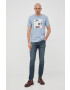 G-Star Raw Памучна тениска - Pepit.bg