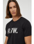 G-Star Raw Памучна тениска в бяло с принт - Pepit.bg