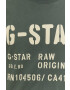 G-Star Raw Памучна тениска в зелено с принт - Pepit.bg