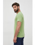 G-Star Raw Памучна тениска в синьо с принт - Pepit.bg