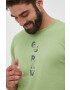 G-Star Raw Памучна тениска в синьо с принт - Pepit.bg