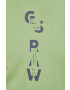 G-Star Raw Памучна тениска в синьо с принт - Pepit.bg