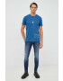 G-Star Raw Памучна тениска с принт - Pepit.bg