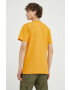 G-Star Raw Памучна тениска в жълто с принт - Pepit.bg