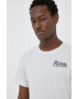 G-Star Raw Памучна тениска в бяло с принт - Pepit.bg