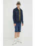 G-Star Raw Памучна тениска в зелено с десен - Pepit.bg