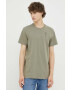 G-Star Raw Памучна тениска в зелено с принт - Pepit.bg