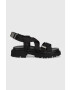 G-Star Raw Сандали Xinva Dnm в черно с платформа - Pepit.bg