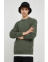 G-Star Raw Суичър в зелено с изчистен дизайн - Pepit.bg