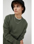 G-Star Raw Суичър в зелено с изчистен дизайн - Pepit.bg