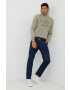 G-Star Raw Суичър в зелено с изчистен дизайн - Pepit.bg
