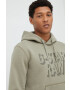 G-Star Raw Суичър в зелено с изчистен дизайн - Pepit.bg