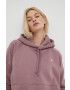 G-Star Raw Суичър в розово с изчистен дизайн - Pepit.bg