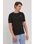 G-Star Raw Тениска в черно с изчистен дизайн - Pepit.bg