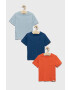 Gap Детска памучна тениска (3-pack) - Pepit.bg