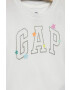 Gap Детска памучна тениска (2-pack) с принт - Pepit.bg