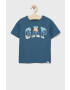 Gap Детска памучна тениска (3-pack) с принт - Pepit.bg