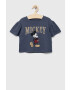 Gap Детска памучна тениска x Disney в тъмносиньо - Pepit.bg