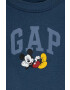 Gap Детска памучна тениска X Disney с принт - Pepit.bg