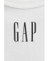 Gap Памучен топ в бежово - Pepit.bg