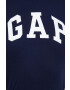 Gap Памучна блуза с дълги ръкави (2-pack) в тъмносиньо - Pepit.bg