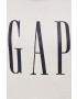 Gap Памучна тениска в бордо - Pepit.bg
