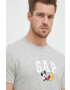 Gap Памучна тениска Mickey Mouse - Pepit.bg