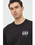 Gap Суичър в черно с принт - Pepit.bg