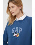 Gap Суичър x Disney в синьо с десен - Pepit.bg
