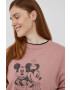 Gap Суичър x Disney в розово с принт - Pepit.bg