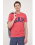 Gap Тениска в червено с принт - Pepit.bg