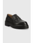 Garment Project Кожени мокасини June Loafer в черно с платформа GPW2403 - Pepit.bg