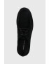 Garment Project Половинки обувки от велур Eilo Vibram Low в черно GP2469 - Pepit.bg