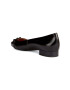 Geox Кожени балеринки CHARYSSA в черно с отворена пета D359BC 00038 C9999 - Pepit.bg