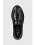 Geox Кожени мокасини D IRIDEA A в черно с платформа D36HRA 00043 C9999 - Pepit.bg