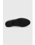 Geox Кожени мокасини DONNA BROGUE H в черно с платформа D262UH 00043 C9999 - Pepit.bg