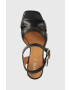 Geox Кожени сандали D SOLEDEA в черно D35RHB 00043 C9999 - Pepit.bg