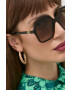 Gucci Слънчеви очила в кафяво - Pepit.bg
