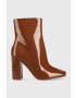 Guess Боти Beaker2 в кафяво с висок ток - Pepit.bg