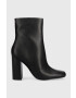 Guess Боти Beaker в черно с висок ток - Pepit.bg