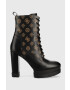 Guess Боти Bills в черно с висок ток - Pepit.bg