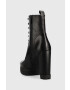 Guess Боти Bills в черно с висок ток - Pepit.bg