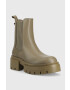 Guess Боти челси Charlotte в зелено с платформа - Pepit.bg