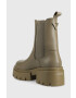 Guess Боти челси Charlotte в зелено с платформа - Pepit.bg