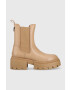Guess Боти челси Charlotte в бежово с платформа - Pepit.bg