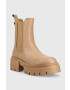 Guess Боти челси Charlotte в бежово с платформа - Pepit.bg